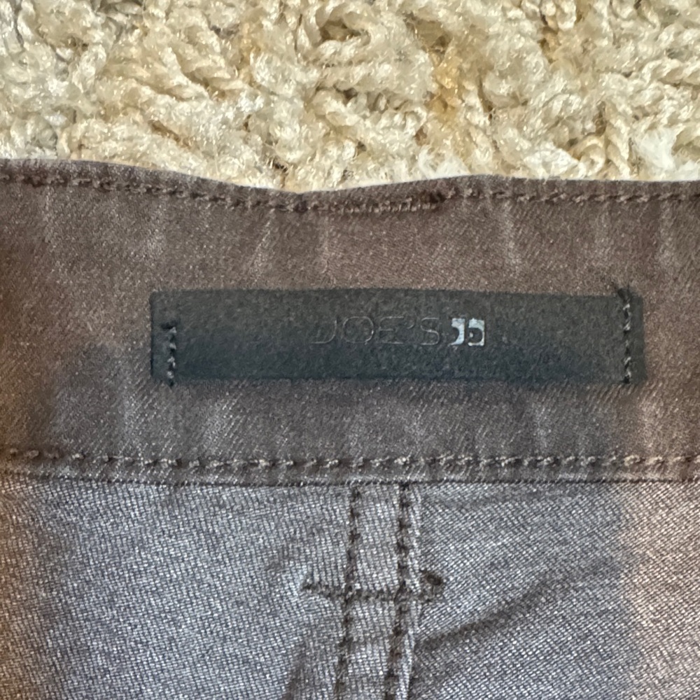 Joe’s Jeans Chloe Utility High Rise Wide Leg Jeans Coffee Bean Brown size 33 - Picture 9 of 16